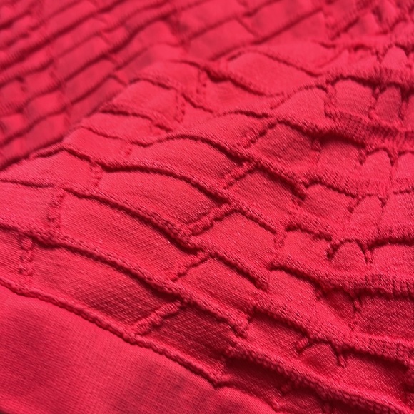 Bebe Body-con Sweetheart Neck Textured Dress Size M/L - Picture 16 of 16